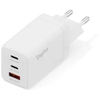 Digitus USB GaN 67W 2x USB-C 1x USB-A Weiß