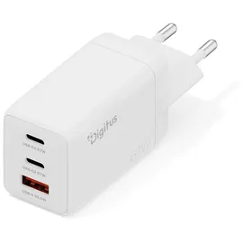 Digitus USB GaN 67W 2x USB-C 1x USB-A Weiß