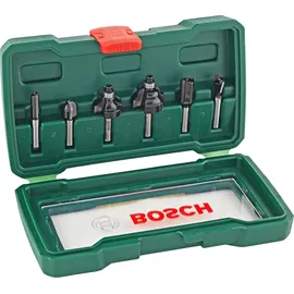 Bosch Fräser Set 6tlg. Ø-Schaft 6 mm
