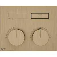 GESSI Hi-Fi Unterputz-Thermostat für 1 Verbraucher - warm bronze