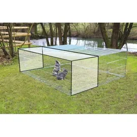 Kerbl Freilaufgehege 230 x 76 x 70 cm braun
