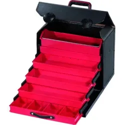 Parat Werkzeugtasche Rindleder mit 5 Schubladen, 410x220x310mm