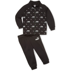 PUMA Minicats Print Fleece Baby-Jogginganzug 01 - PUMA black 98