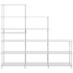 Montana - Free Regalsystem Stufenförmig 542100, new white