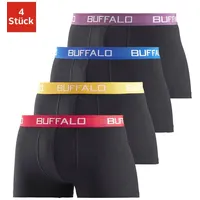 Buffalo Boxershorts bunt/ schwarz XXL 4er Pack