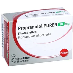 Propranolol Puren 10 mg Filmtabletten 50 St