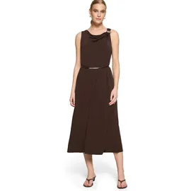 Zero Midikleid Braun 38