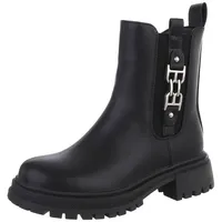 Ital-Design High Heel in Schwarz | Gr.: 36
