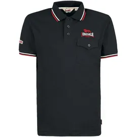 Lonsdale Lynton Kurzarm-poloshirt - Black - M