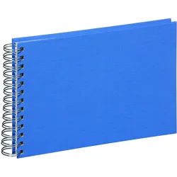 Pagna Spiralalbum 24x17cm 40 Seiten mittelblau