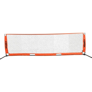 derbystar Fussballtennisnetz (inkl. Netz und Transporttasche) orange