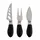 Asa Selection Coppa Käsemesser Set 3-tlg. Schwarz