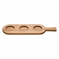 LEONARDO Servierbrett Holz 1 40 x 11 cm Braun