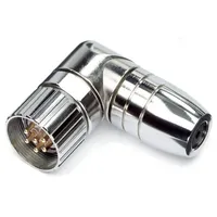 WAGO 756-9602/060-000 Sensor-/Aktor-Steckverbinder, unkonfektioniert M23 Stecker, gewinkelt Polzahl: