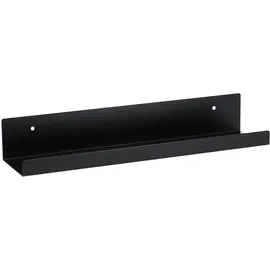 jan kurtz Wandregal 8 x 50 x 12 cm Schwarz