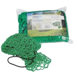 relaxdays Anhängernetz 2 x 3 m grün grün