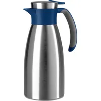 Emsa Soft Grip edelstahl/blau 1,5 l