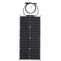 Tragbares Solarpanel, 18 V, 50 Watt, Hocheffizient, Monokristallines Solarpanel-Ladegerät, IP65, Wasserdicht, Flexibles Solarmodul, Pv-Ladung für Wohnmobil, Camping, Zuhause