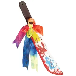Clownmesser Blutig Mit Bunten Bändern - OS