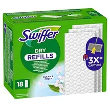 Swiffer DRY REFILLS Bodentücher, 18 St.