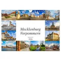 Calvendo Mecklenburg Vorpommern Impressionen (Wandkalender 2026 DIN A4 quer),