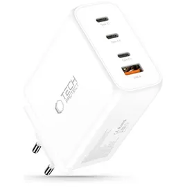 TECH-PROTECT NC240W-GaN 4-Port 240W Wandladegerät – Weiß