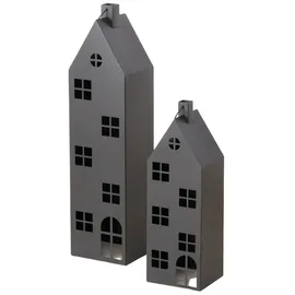 Boltze Laterne Alba Metall Schwarz