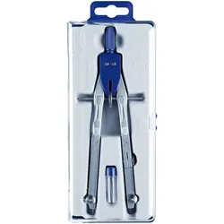 ALCO Schnellverstellzirkel 2 Kniegelenke Kreis 380mm 170mm silber Packung mit 10 Stück