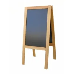 Holz-Fichtner Aufsteller doppelseitig, Laubholz hell 109x50cm