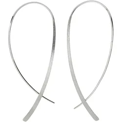 Paar Ohrhänger JOBO, silber (silber 925), Ohrringe, Damen, Silber 925 (Sterlingsilber), 925 Silber