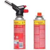 Rothenberger Industrial 1000003307 Gasbrenner inkl. Piezozünder, inkl. Gasflasche 1 Set
