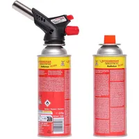 Rothenberger Industrial 1000003307 Gasbrenner inkl. Piezozünder, inkl. Gasflasche 1 Set