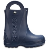 Crocs Handle It Rain Boot K, Unisex-Kinder Gummistiefel, Blau (Navy 410b), 22/23 EU