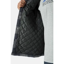 Dickies Funktionshemd DICKIES "Dickies Workwear Hemden PORTLAND SHIRT", Herren, Gr. M, Normalgrößen, blau, Flanell, Oberstoff: 100% Polyester; Füllung: 100% Polyester, Hemden