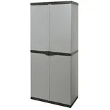 Kunststoffschrank  (L x B x H: 39,5 x 68 x 168 cm, Traglast Einlegeboden: 20 kg)