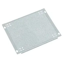 ABN FMSK12FN Media Montageplatte 1FB/2RE gelocht 224x190mm (fest)