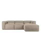 Konsimo Ecksofa Buffo beige, ¦ Maße cm B: 285 H: 73