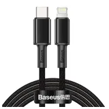 Baseus USB Typ C Kabel - iPhone Fast Charging Power Delivery 20 W 2 m schwarz