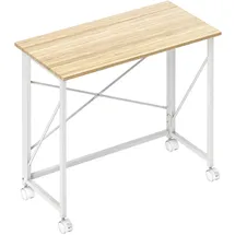 Homcom Schreibtisch Klappbar Weiß