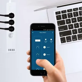 WOOX Smart Power Strip French Typ 4 Anschlüsse