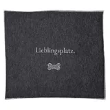 David Fussenegger Hundematte Lieblingsplatz 80 x 70 cm grau