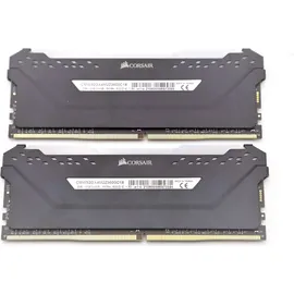 Corsair Vengeance RGB PRO schwarz DIMM Kit 32GB, DDR4-3600, CL18-22-22-42 (CMW32GX4M2Z3600C18)