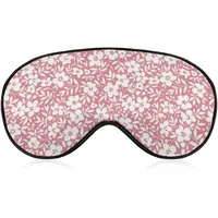 Schöne rosa Blumen Schlafmaske für Männer, Frauen, Teenager, Kinder, Nachtschlaf, Augenschatten, Komfort, für Reisen, Yoga, Nickerchen