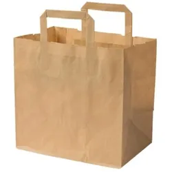 COVR Recycelte Kraftpapiertüten 26+17x28 cm (250 Stück)