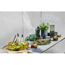 Asa Selection ASA Schale Ajana, (LBH 21.50x21.50x11 cm, - grün, D. 21,5 H. 11 cm