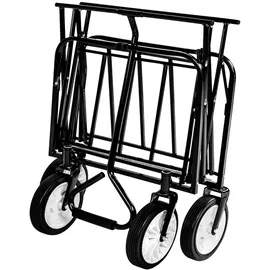 Tectake Faltbarer Bollerwagen grau