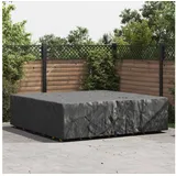 vidaXL Gartenmöbelabdeckung 260 x 260 x 70 cm Schwarz