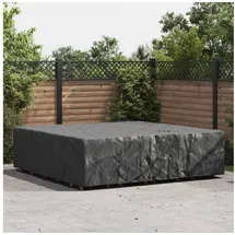 vidaXL Gartenmöbelabdeckung 260 x 260 x 70 cm Schwarz