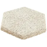 FibroTech Akustikplatte Hexagon  (Weiß, 250 x 289 x 25 mm, 18 Stk., 0,972 m2)
