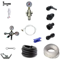 Bietal® Anschlußpaket Sprudelwasser Tafelwasseranlagen Untertisch OHNE Filter CO2 Flasche